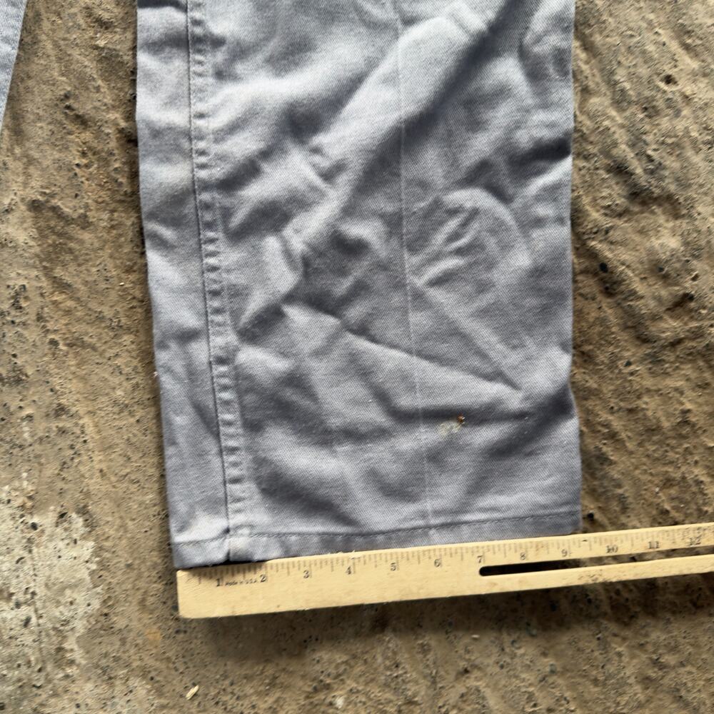 VTG Ben Davis Frisko Pants Mens 38 (Fit 38x30) Gray Wide Leg Baggy Made USA - Picture 6 of 6